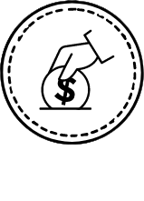 Cost saving value pack pictogram