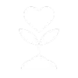 Pictogram showing a healthy plant